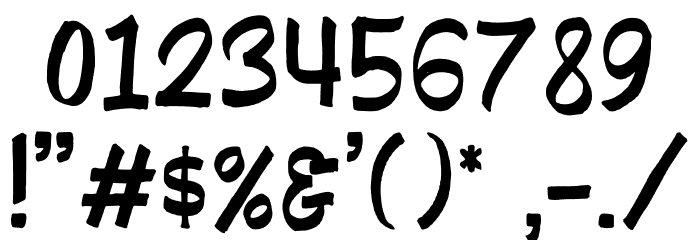 Journey Font OTHER CHARS