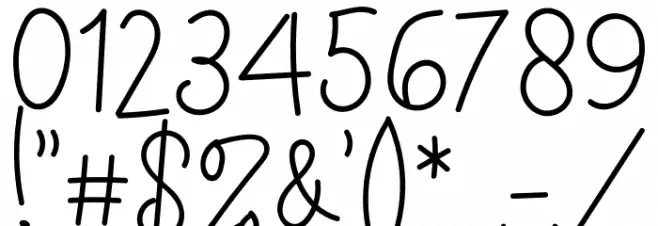 Journey Font OTHER CHARS