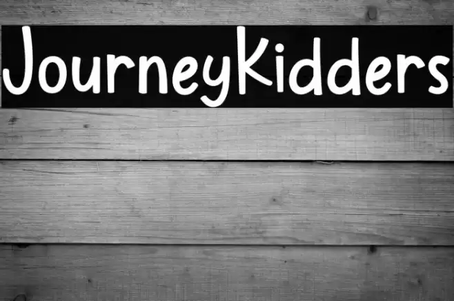 JourneyKidders Font examples