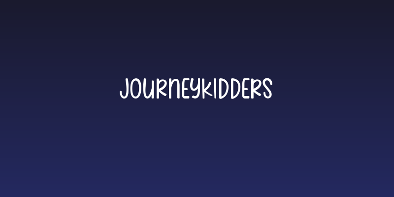 JourneyKidders Social Header