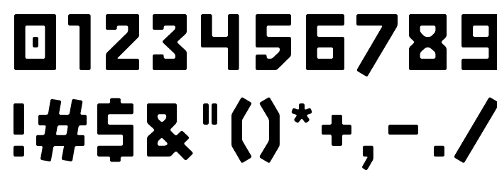 JourneyPS3 Regular Font OTHER CHARS