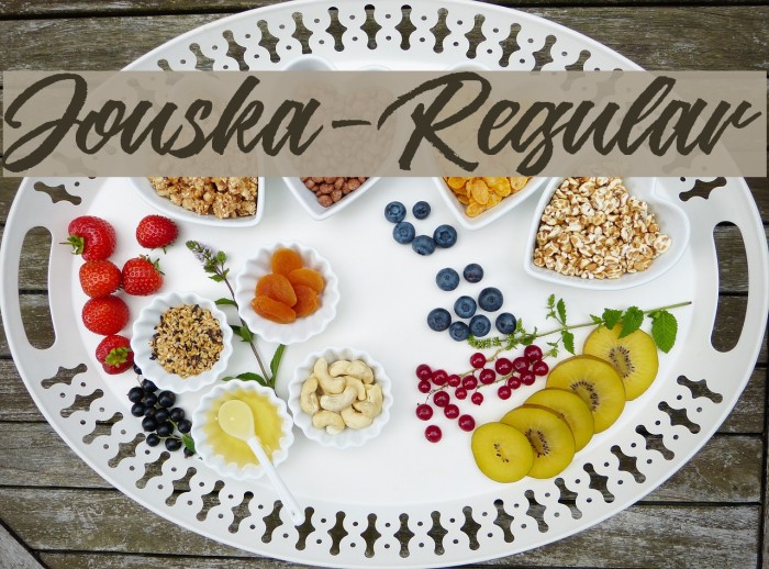 Jouska-Regular Font examples