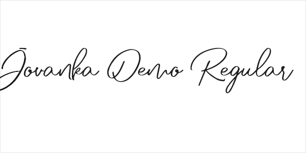 Jovanka Demo Regular Logo