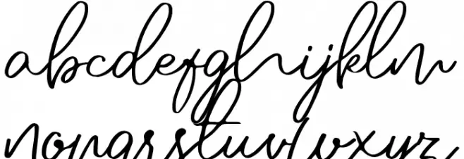 Jovanka Demo Regular Schriftart Kleinbuchstaben
