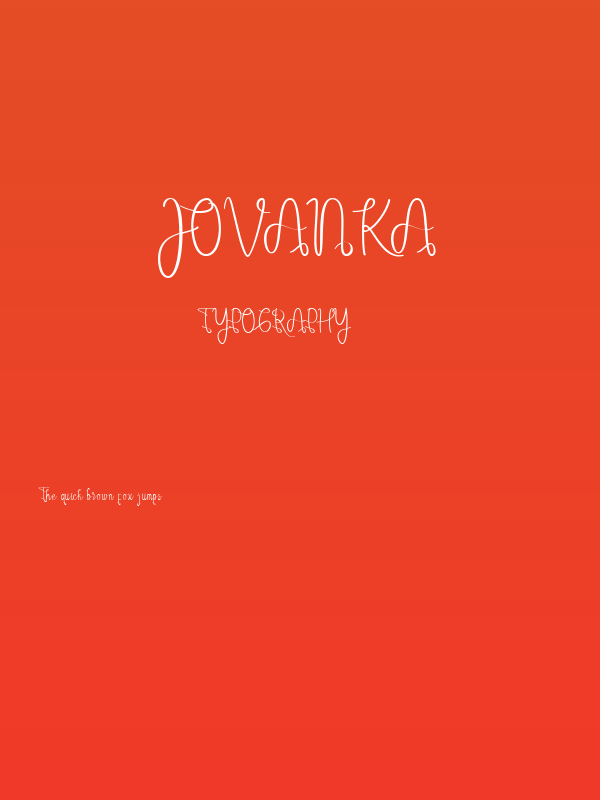 Jovanka Poster