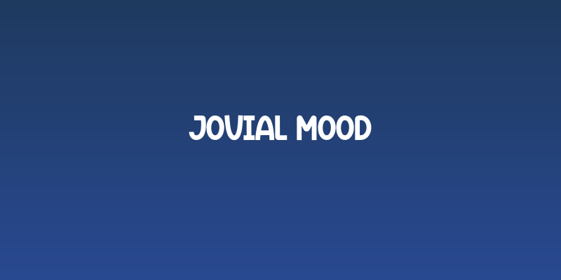 Jovial Mood Social Header