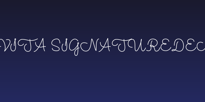 Jovita SignatureDemo Social Header