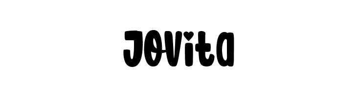 Jovita  les polices de caractères gratuit tlcharger