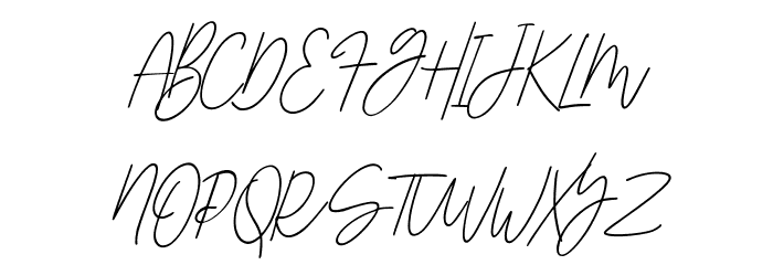 Jownsey Free Regular Font OTHER CHARS