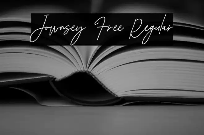 Jownsey Free Regular Font examples