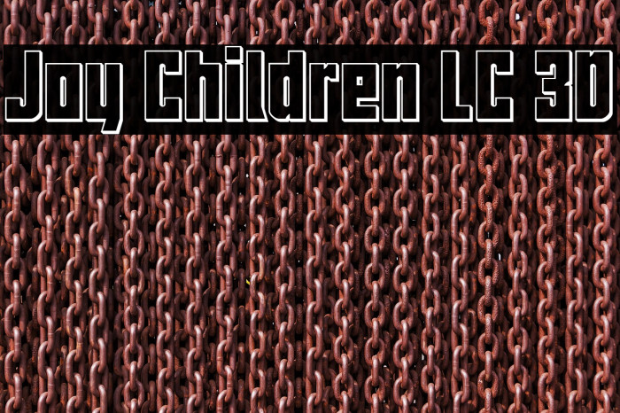 Joy Children LC 3D Example 2