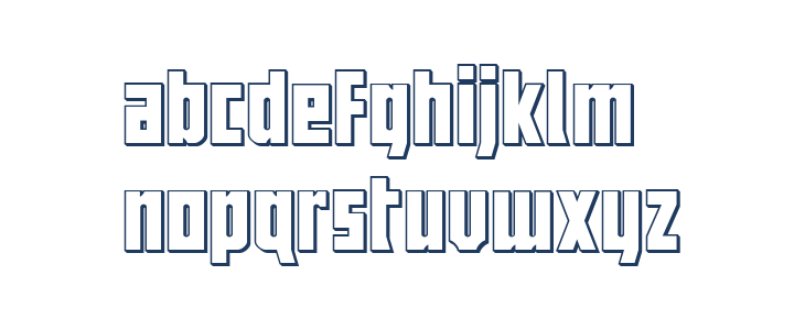 Joy Children LC 3D Lowercase