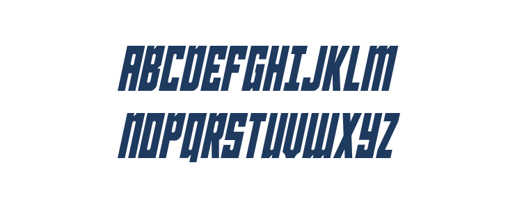 Joy Children LC Condensed Ital Uppercase