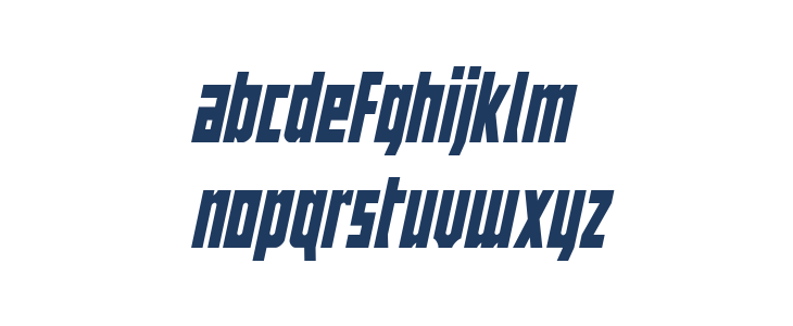 Joy Children LC Condensed Ital Lowercase