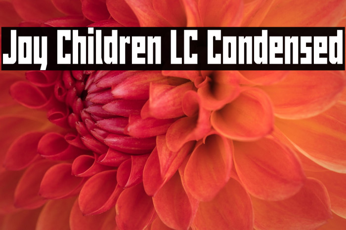 Joy Children LC Condensed Example 1