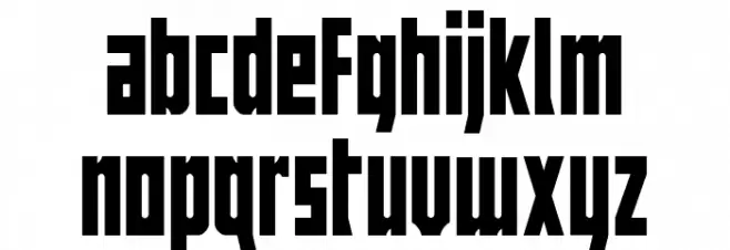 Joy Children LC Condensed Font LOWERCASE