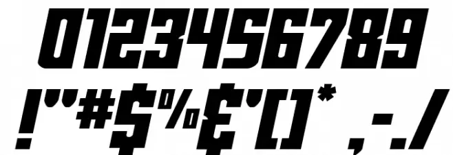 Joy Children LC Expanded Ital Font OTHER CHARS