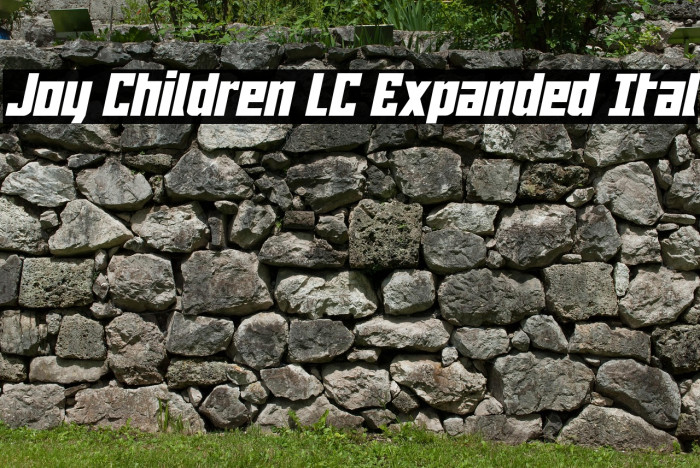 Joy Children LC Expanded Ital Example 1