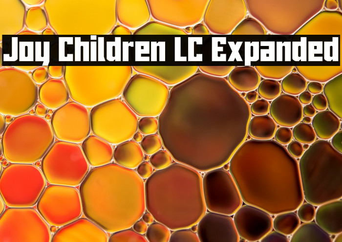 Joy Children LC Expanded Example 3