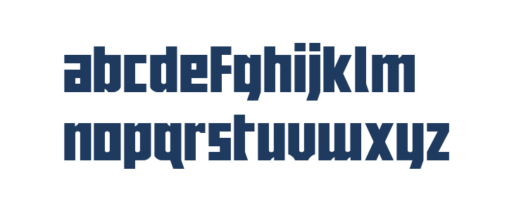 Joy Children LC Expanded Lowercase