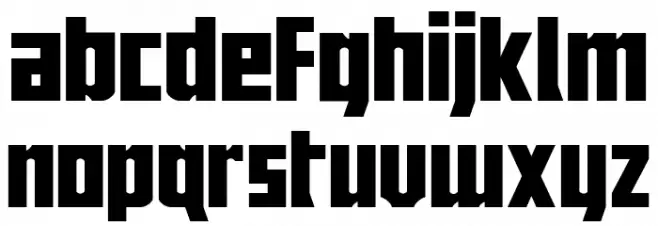 Joy Children LC Expanded Шрифта строчной