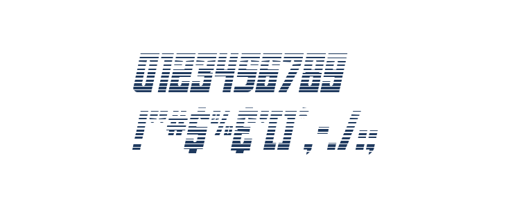 Joy Children LC Gradient Ital Other Characters