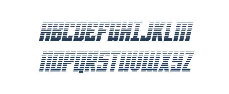 Joy Children LC Gradient Ital Uppercase