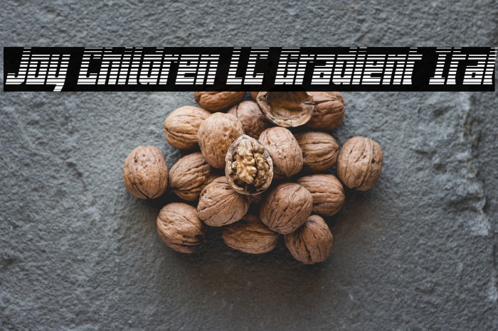Joy Children LC Gradient Ital Example 2