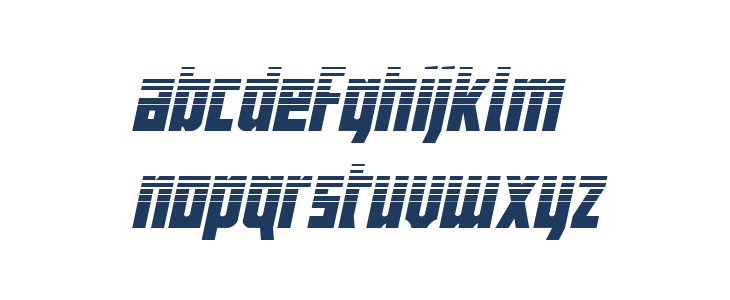 Joy Children LC Halftone Ital Lowercase