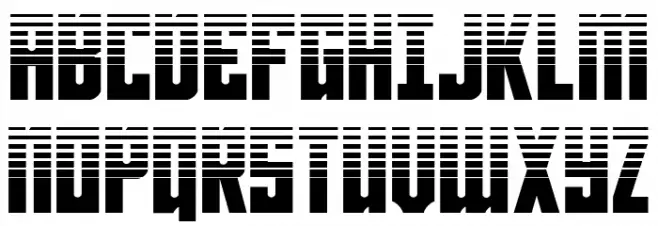 Joy Children LC Halftone Font UPPERCASE