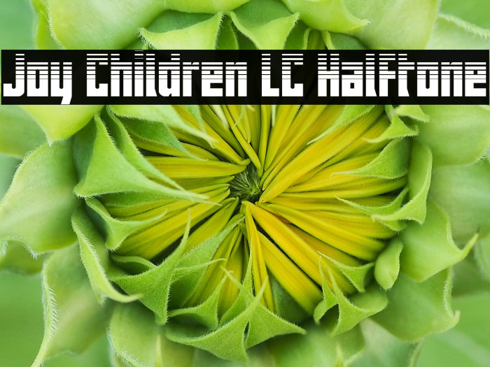 Joy Children LC Halftone Example 2