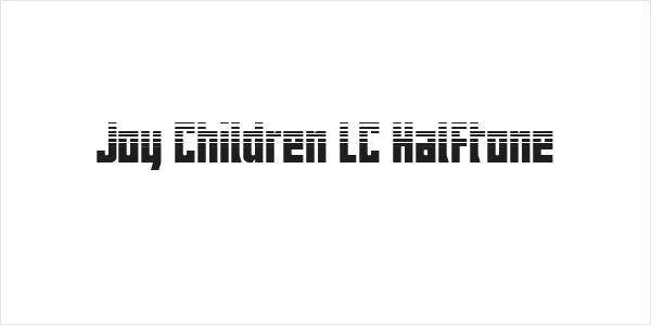 Joy Children LC Halftone Logo