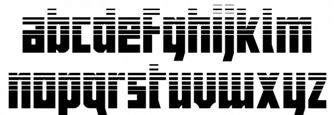 Joy Children LC Halftone Font LOWERCASE