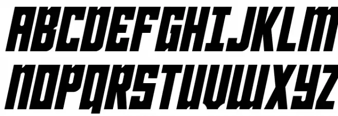 Joy Children LC Italic Font UPPERCASE