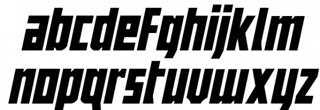 Joy Children LC Italic Font LOWERCASE