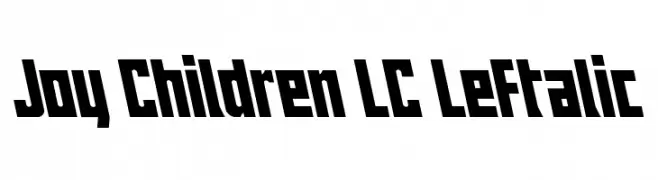 Joy Children LC Leftalic  baixar fontes gratis