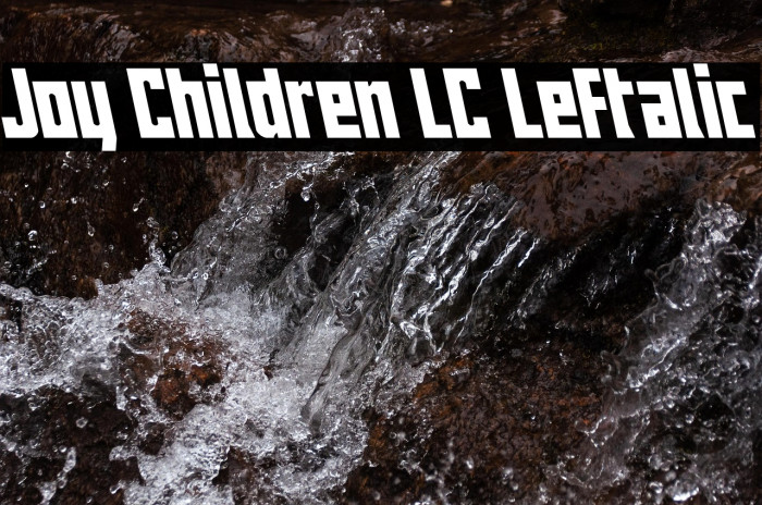 Joy Children LC Leftalic Example 1