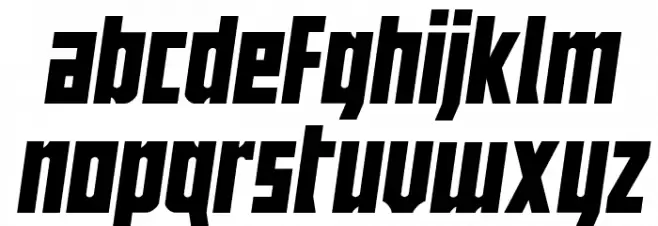 Joy Children LC Semi-Italic Caratteri MINUSCOLO