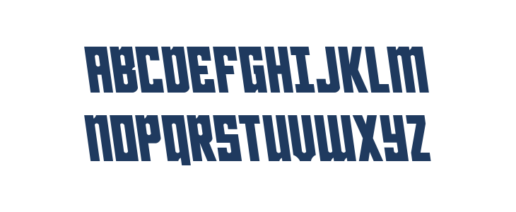 Joy Children LC Semi-Leftalic Uppercase