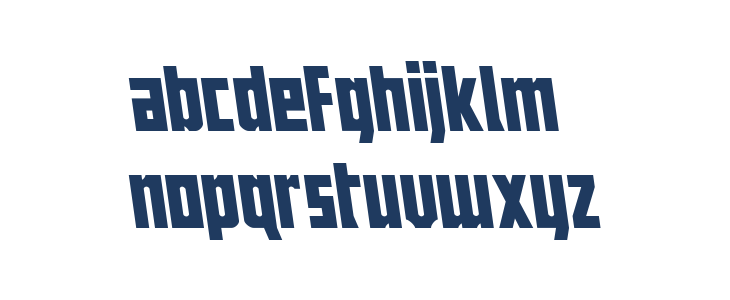 Joy Children LC Semi-Leftalic Lowercase