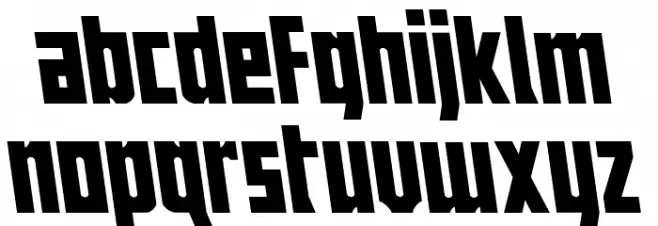 Joy Children LC Semi-Leftalic Font LOWERCASE