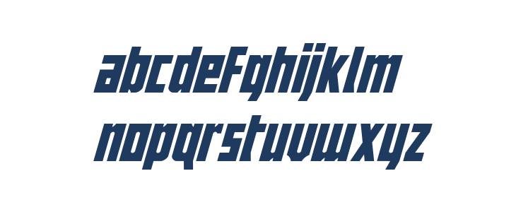 Joy Children LC Super-Italic Lowercase