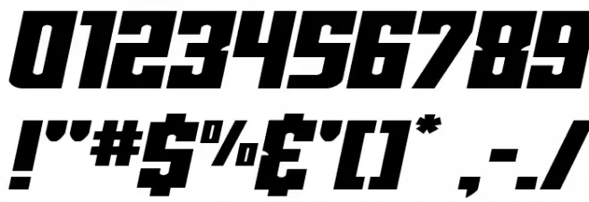 Joy Children LC Wide Italic Font OTHER CHARS