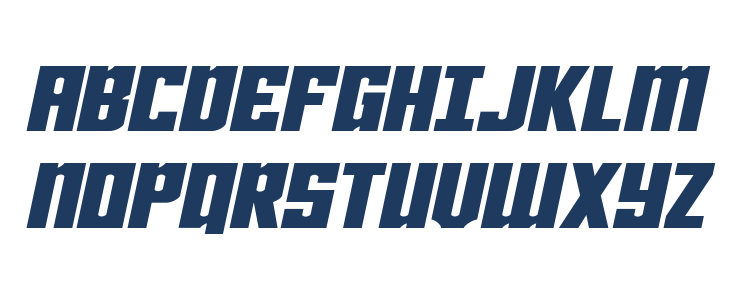 Joy Children LC Wide Italic Uppercase