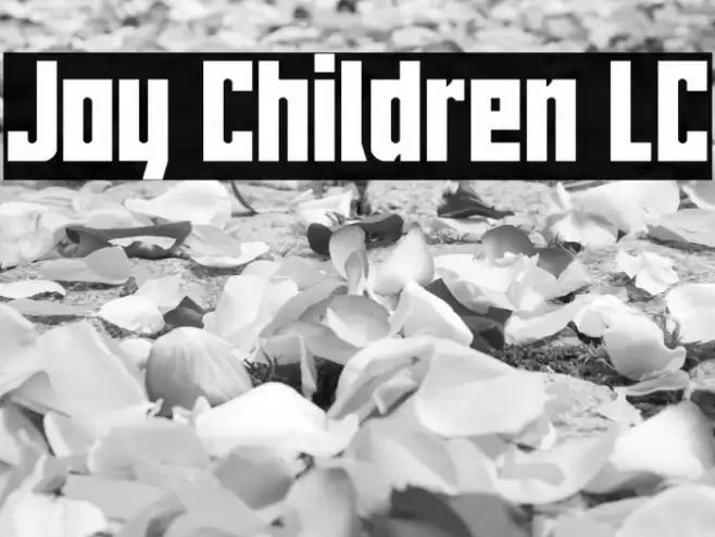 Joy Children LC Caratteri examples