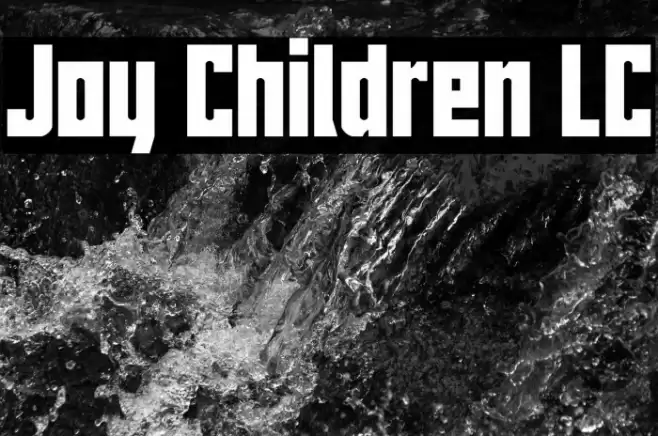 Joy Children LC Caratteri examples