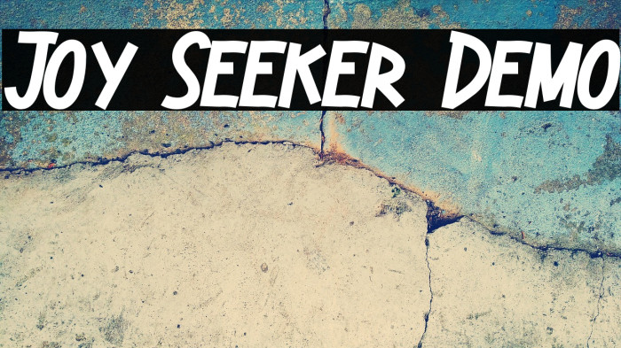 Joy Seeker Demo Example 3