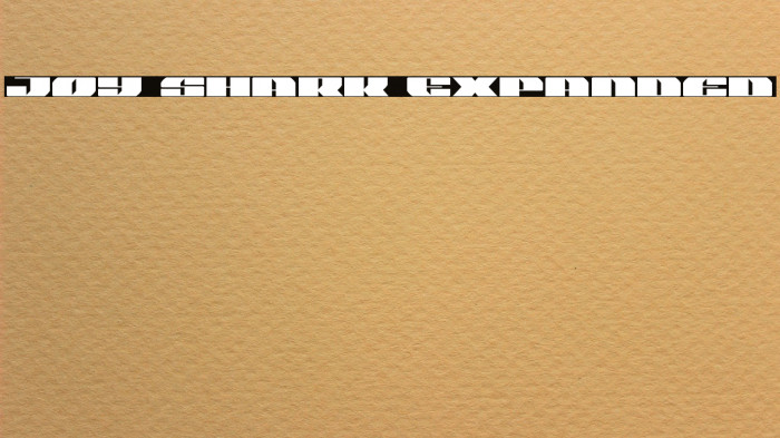 Joy Shark Expanded Example 3