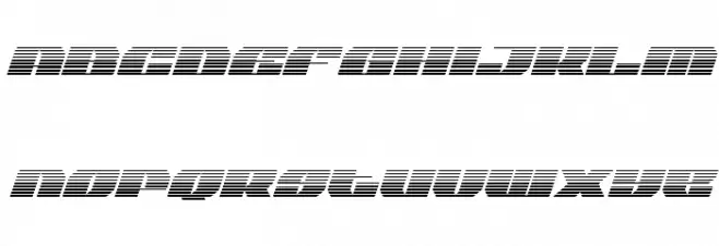 Joy Shark Gradient Italic خط أحرف صغيرة