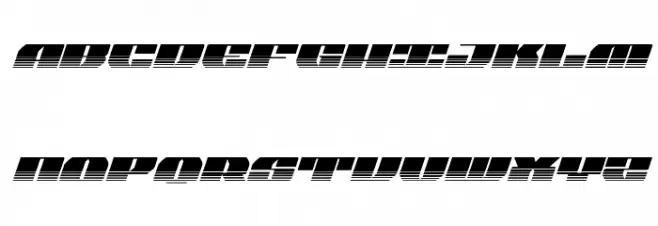 Joy Shark Halftone Italic Schriftart Groß